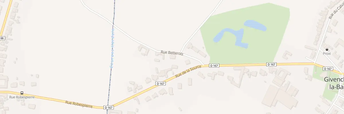 Plan du 3 Rue Betterots à Givenchy-lès-la-Bassée