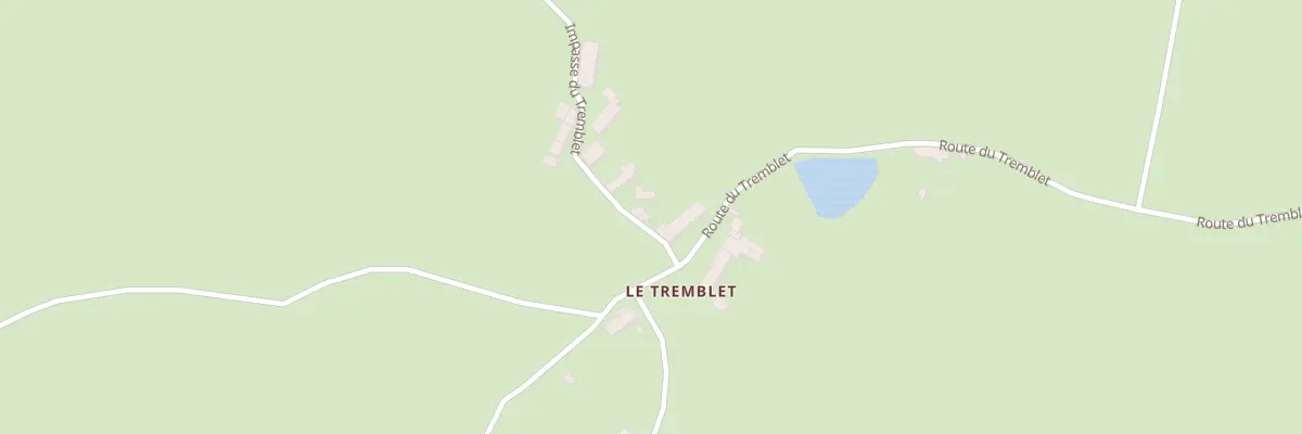 Plan du 2 Imp du Tremblet à Deneuille-les-Mines