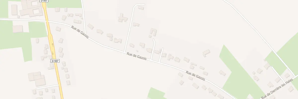 Plan du 29 Che de Gazois à Neuville-Saint-Vaast