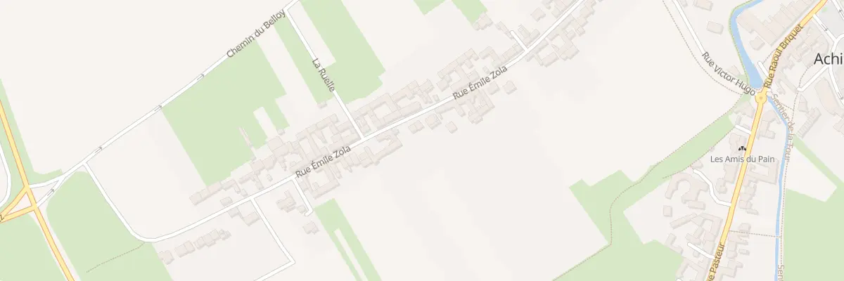Plan du 27A Rue Emile Zola à Achicourt