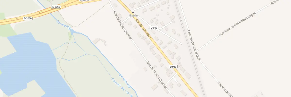Plan du 948 Rue de la Nivelle à Amilly
