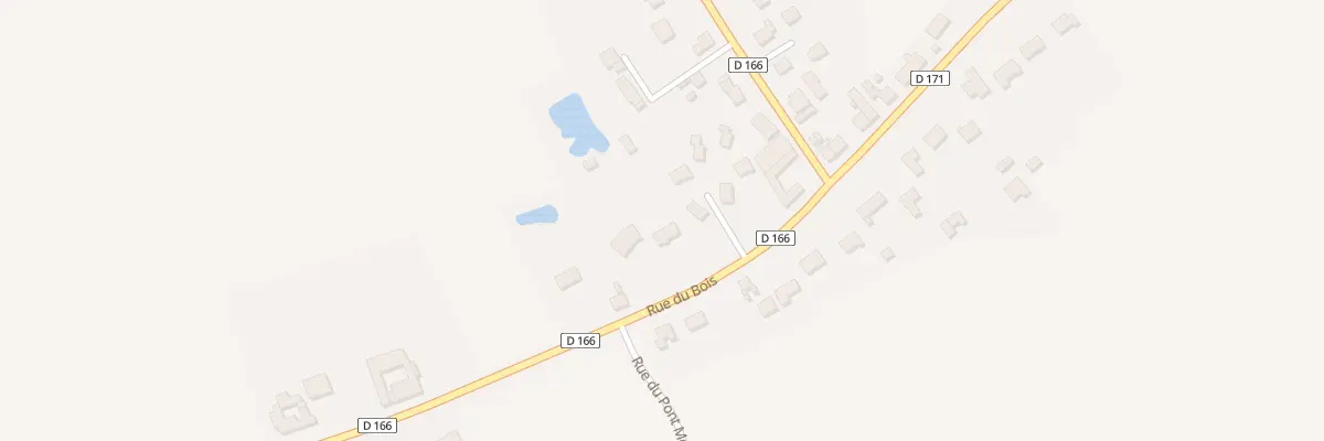 Plan du 226 Rue du Bois à Richebourg
