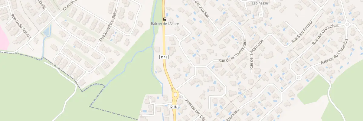 Plan du 10 Rue du Balcon de l’Aspre à Thuir