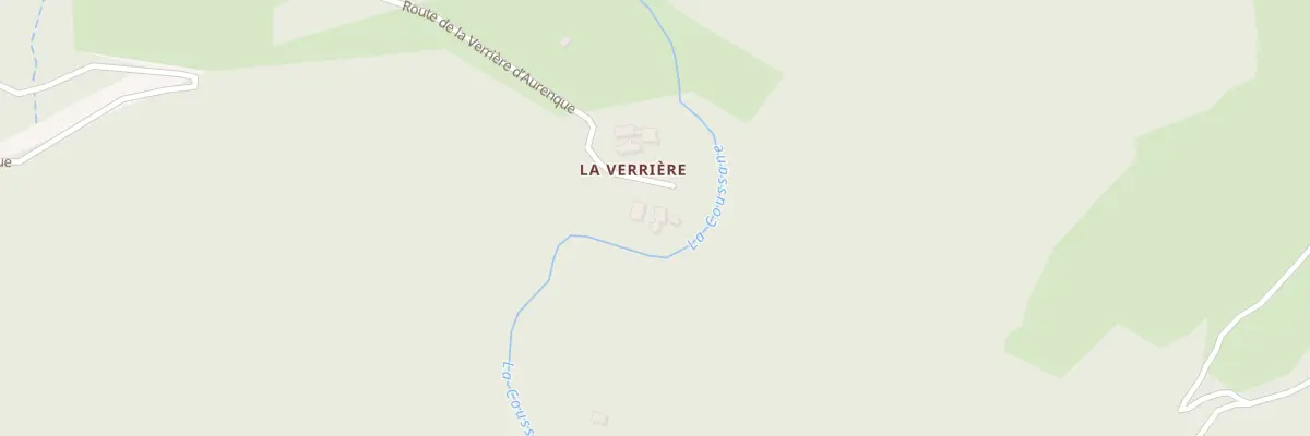Plan de La Verriere à Coubisou
