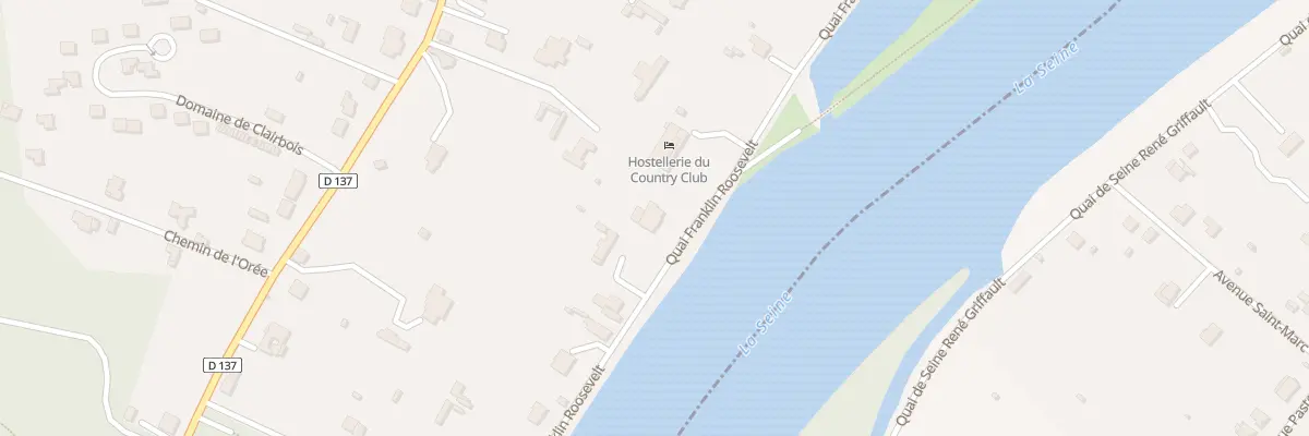 Plan du 9 Quai Franklin Roosevelt à Samois-sur-Seine