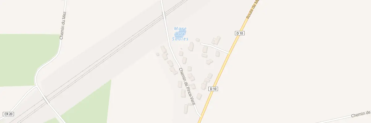 Plan du 2 Che de Pincevent à Presles-en-Brie