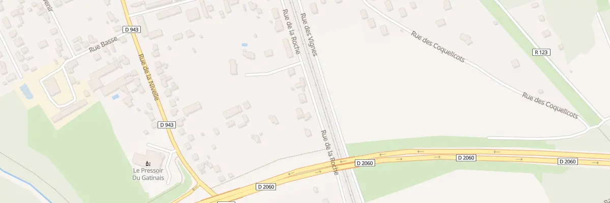 Plan du 325 Rue de la Roche à Amilly