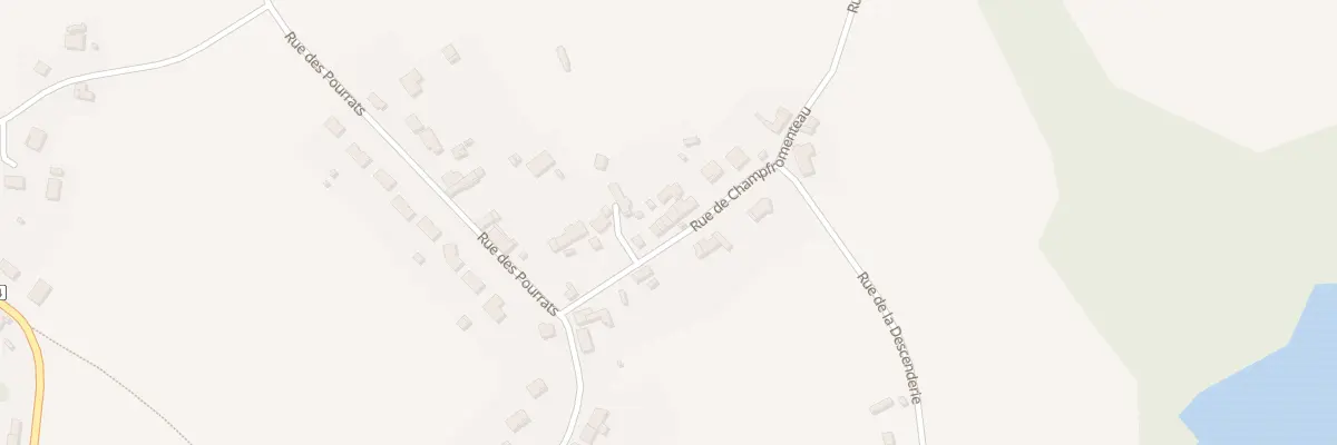 Plan du 55 Rue de Champfromenteau à Commentry