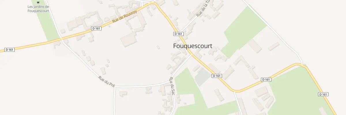 Plan du 4 Rue du Sac à Fouquescourt