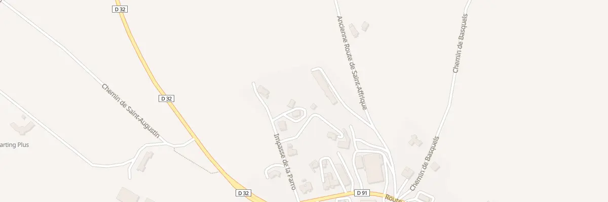 Plan du 5744 Borie de Milhau à Belmont-sur-Rance