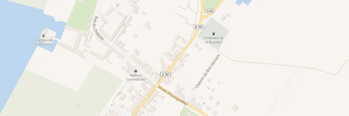 Plan du 25 Rue de Lyon à La Bussière