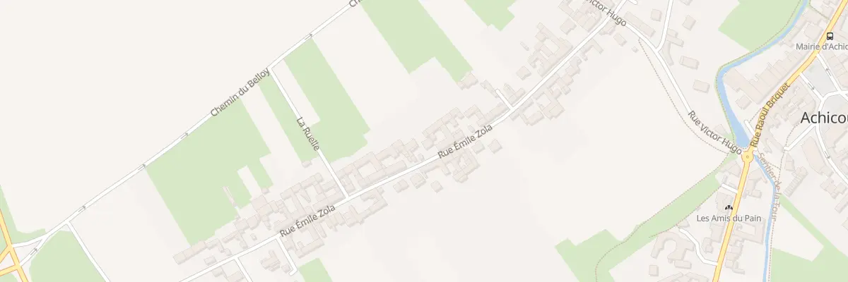 Plan du 32 Rue Emile Zola à Achicourt