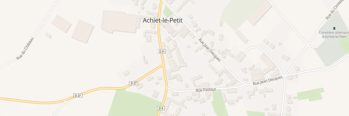 Plan du 10 Rue de Miraumont à Achiet-le-Petit