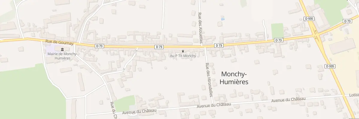 Plan du 40 Rue de Vaubrun à Monchy-Humières