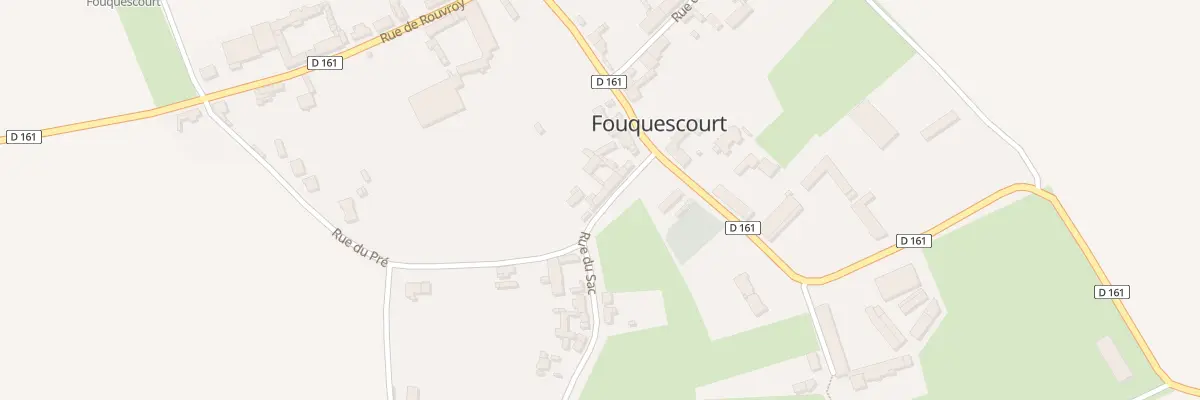 Plan du 6 Rue du Sac à Fouquescourt