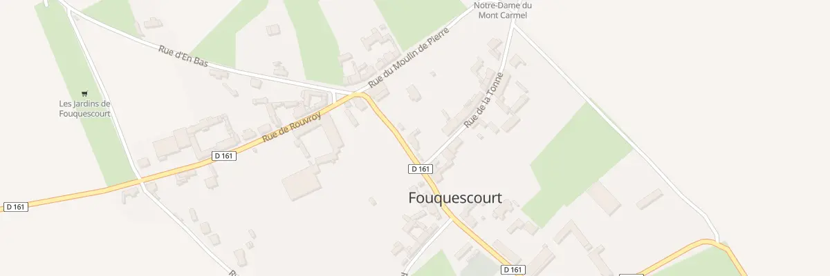 Plan du 10 Gr La Grande Rue à Fouquescourt