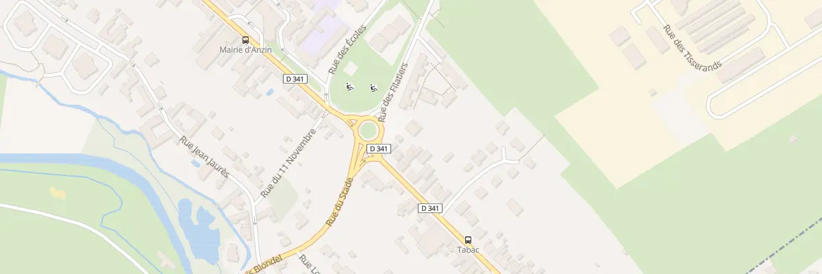 Plan du 66B Rue Roger Salengro à Anzin-Saint-Aubin