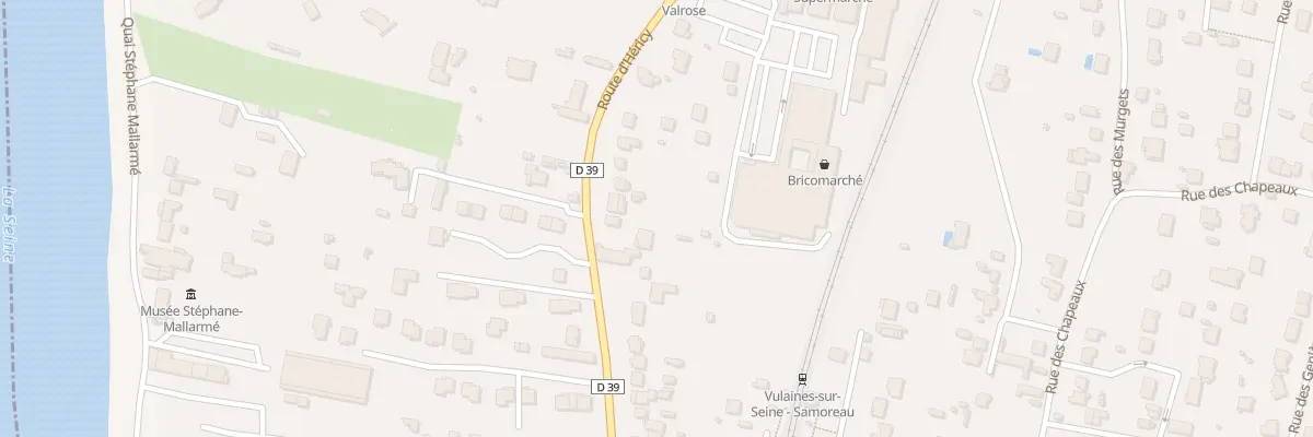Plan du 28 Rte d’Héricy à Vulaines-sur-Seine