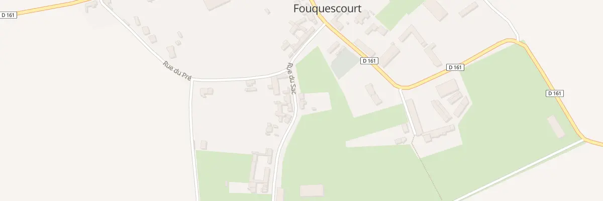 Plan du 5 Rue du Sac à Fouquescourt