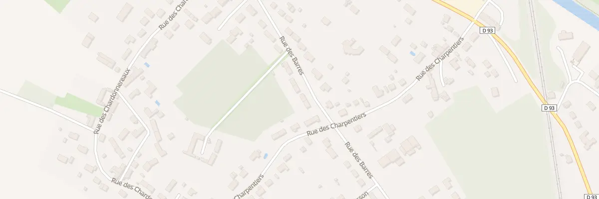 Plan du 400 Rue des Barres à Amilly