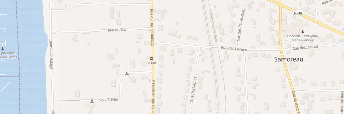 Plan du 4 Rue des Dames à Samoreau