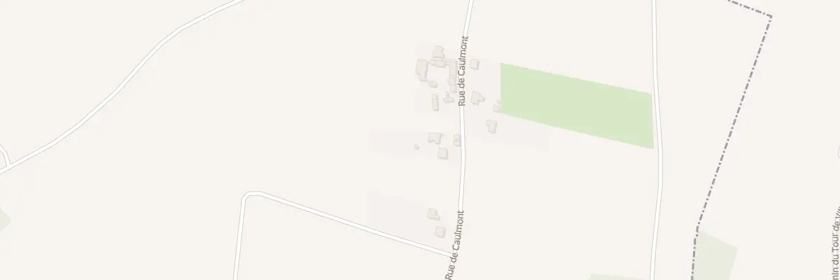 Plan du 45 Rue de Caulmont au Meux