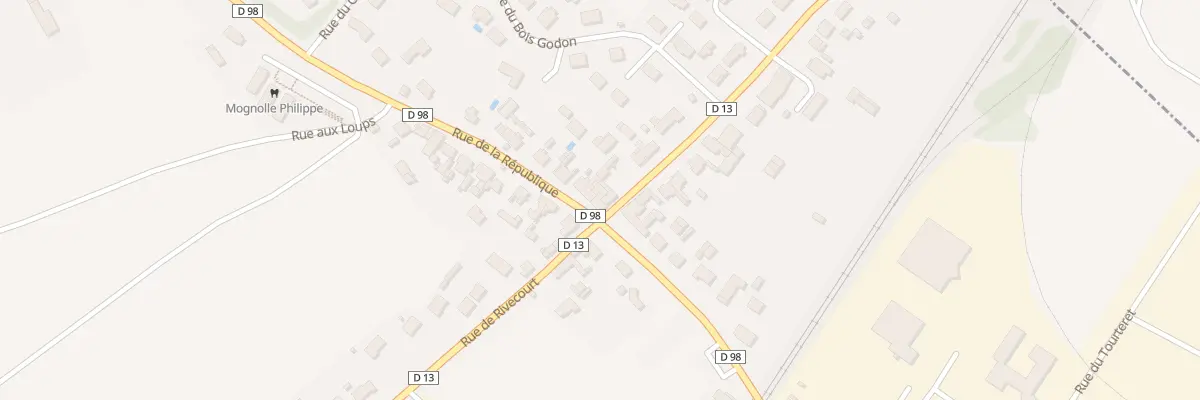 Plan du 1 Rue de Compiègne au Meux