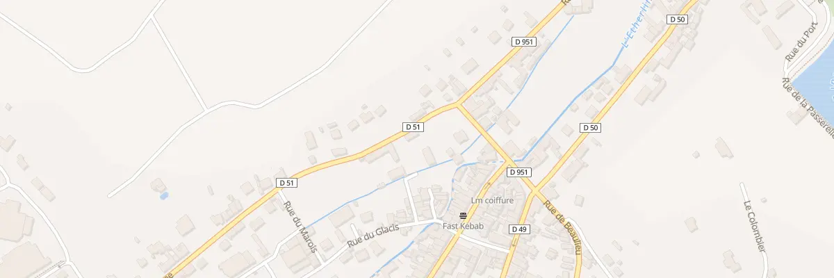 Plan du 9100 Rue de la Marne à Châtillon-sur-Loire