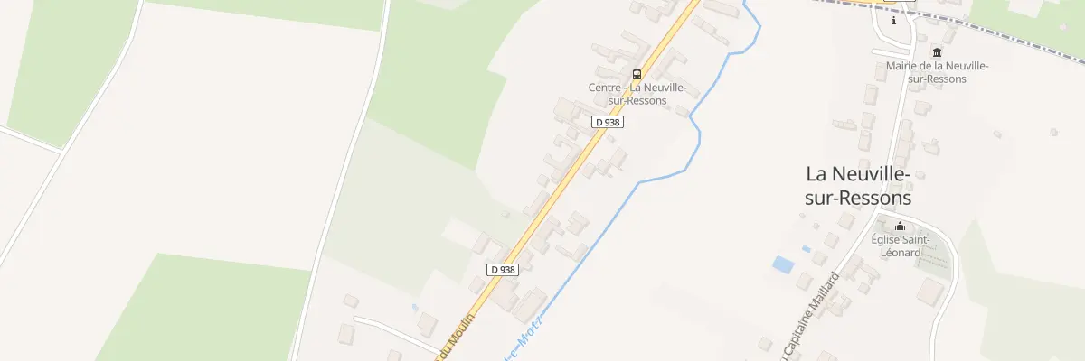 Plan du 34 Rue du Moulin à La Neuville-sur-Ressons