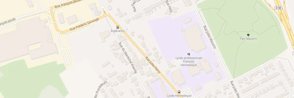 Plan du 95B Rue Jules Ferry à Liévin