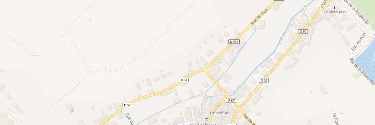 Plan du 2 Rue de la Marne à Châtillon-sur-Loire