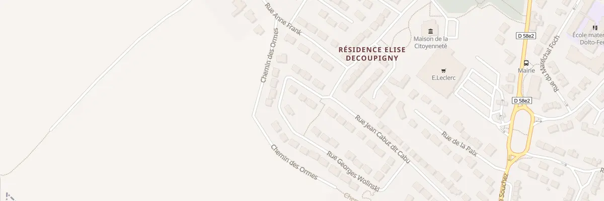 Plan du 4 Rue Jean Cabut Dit Cabu à Angres