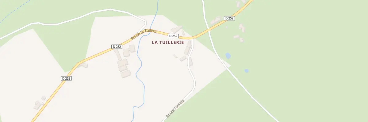 Plan du 4 Rte la Tuilerie à Venas