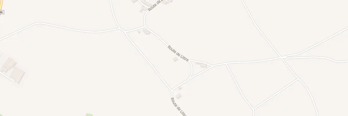 Plan du 1 Rte de Littre à Crézancy-en-Sancerre