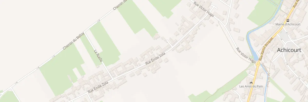 Plan du 26 Rue Emile Zola à Achicourt
