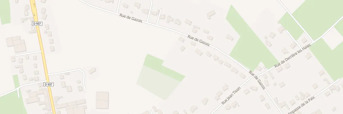 Plan du 28 Che de Gazois à Neuville-Saint-Vaast