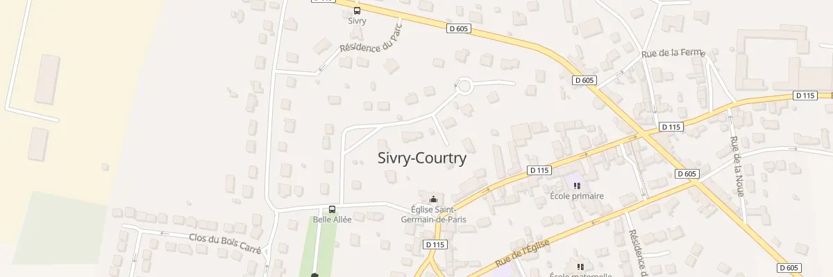 Plan du 27 Dom de la Belle Allée à Sivry-Courtry