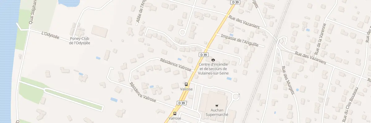 Plan du 25 Rte d’Héricy à Vulaines-sur-Seine