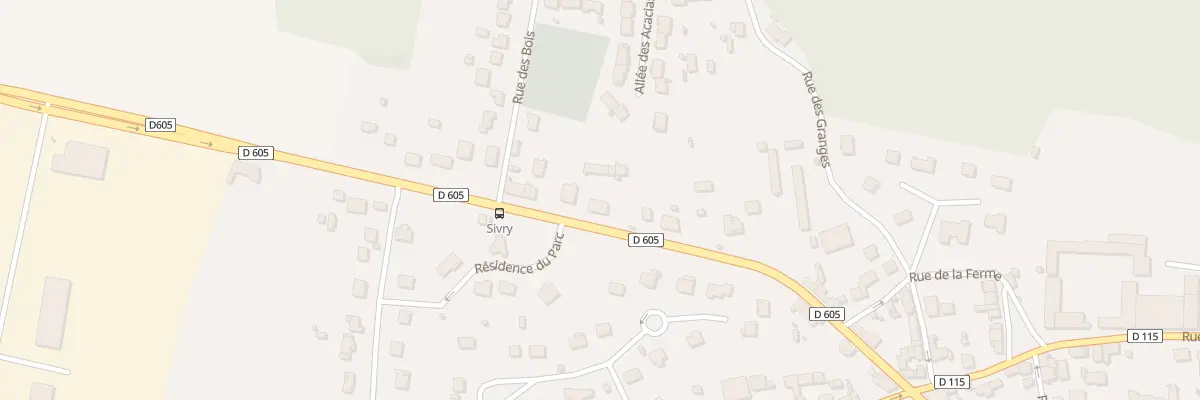 Plan du 27 Rte Nationale 105 à Sivry-Courtry