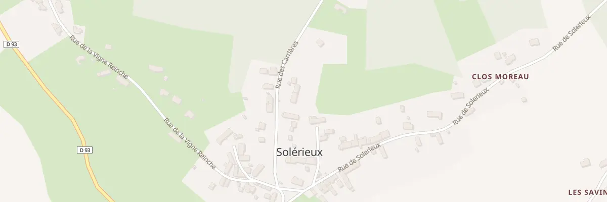Plan du 8 Rue des Carrières à Gron