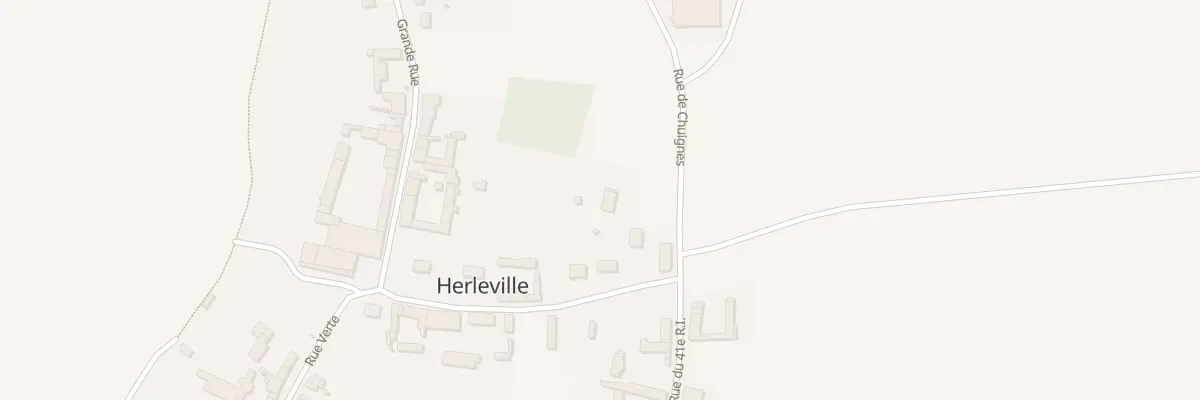 Plan du 13 Rue du Maréchal à Herleville