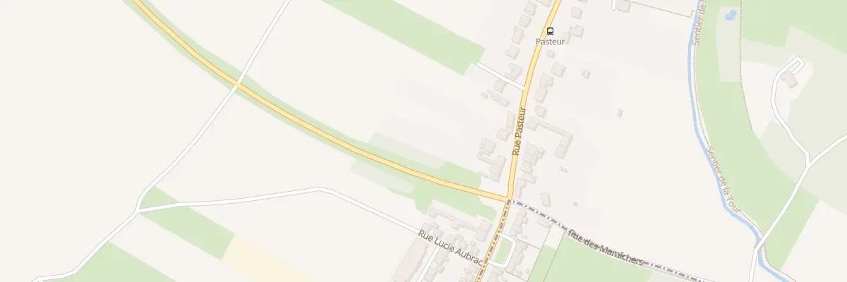 Plan du 68B Rue Pasteur à Achicourt