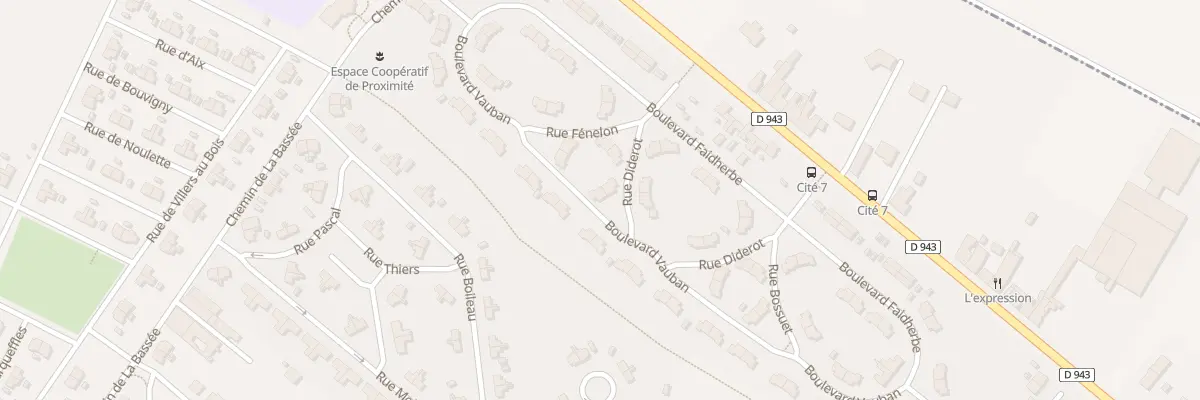 Plan du 9 Bd Vauban à Mazingarbe