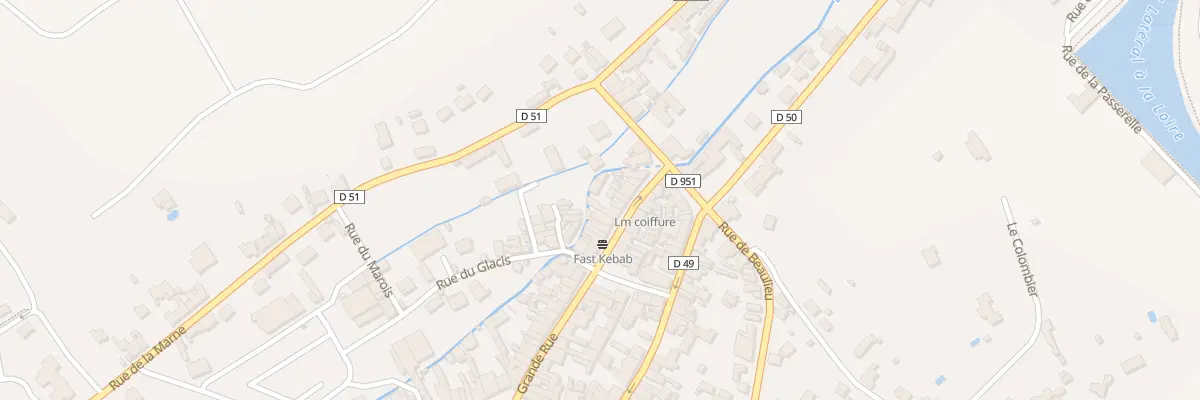 Plan du 14 Gr Grande Rue à Châtillon-sur-Loire