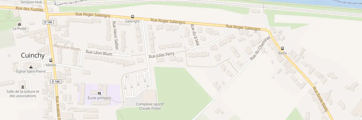 Plan du 18 Rue Jules Ferry à Cuinchy