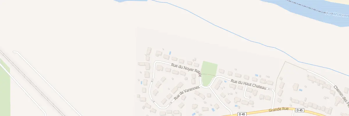 Plan du 8 Rue du Noyer Rabot à Jablines