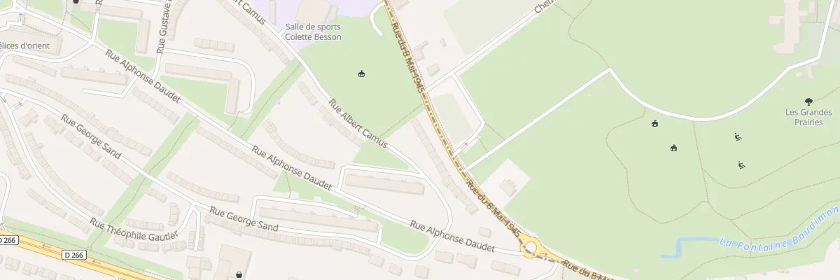 Plan du 33 Rue du Huit Mai 1945 à Arras