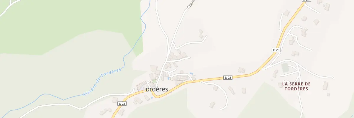 Plan du 5 Rue des Oliviers à Tordères