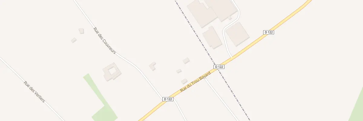 Plan du 113 Rue du Trou Bayard à Estaires