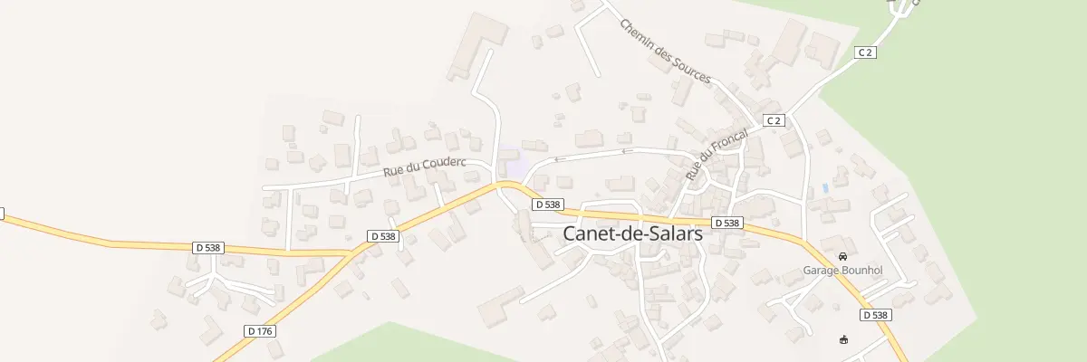 Plan du 5879 Rue Carriere Cave à Canet-de-Salars